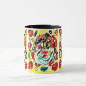 Meerschweinchen süß tasse (Zentrum)