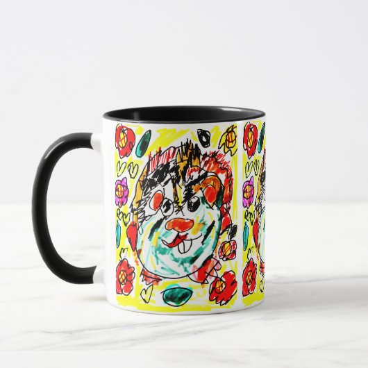 Meerschweinchen süß tasse (Links)