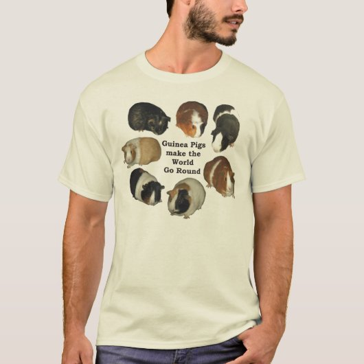 Meerschweinchen-T - Shirt (Vorderseite)