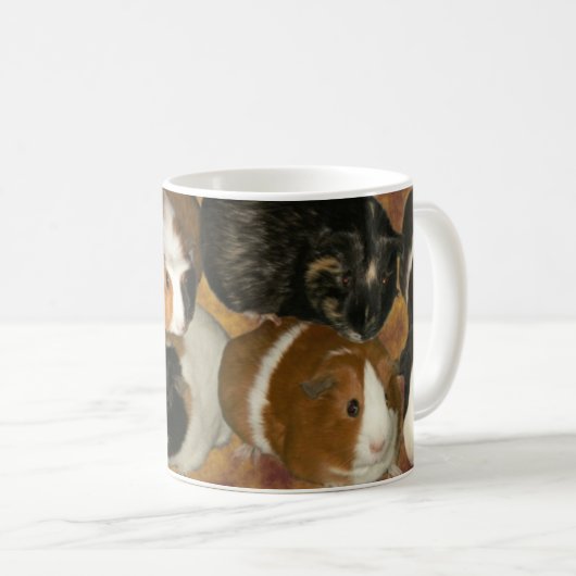 Meerschweinchen-Tasse Kaffeetasse (VorderseiteRechts)