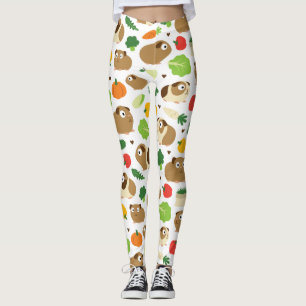 Meerschweinchen und ihre Leckereien Leggings