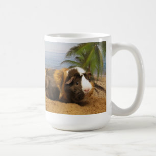 Meerschweinchen unter der Palme Kaffeetasse