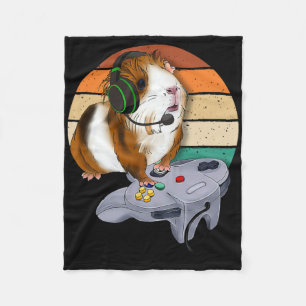 Meerschweinchen Videospiel Wildtier Geschenk Meers Fleecedecke