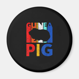 Meerschweinchen - Vintage Ich liebe mein Meerschwe Magnet