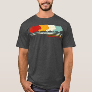 Meerschweinchen Vintage Retro Meerschweinchen T-Shirt