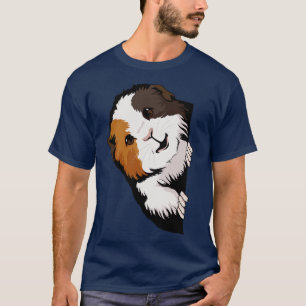 Meerschweinchen von der Seite Cavy T-Shirt