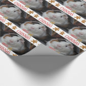 Meerschweinchen-Weihnachten Geschenkpapier (Ecke)