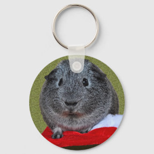 Meerschweinchen-Weihnachten Schlüsselanhänger