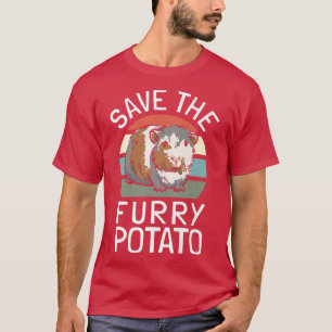 Meerschweinchen-Wortspiel Fellkartoffel Meerschw T-Shirt