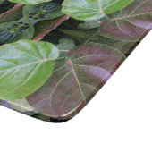 Meertraubenmuster Schneidebrett (Ecke)