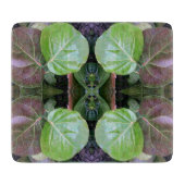 Meertraubenmuster Schneidebrett (Vorderseite)