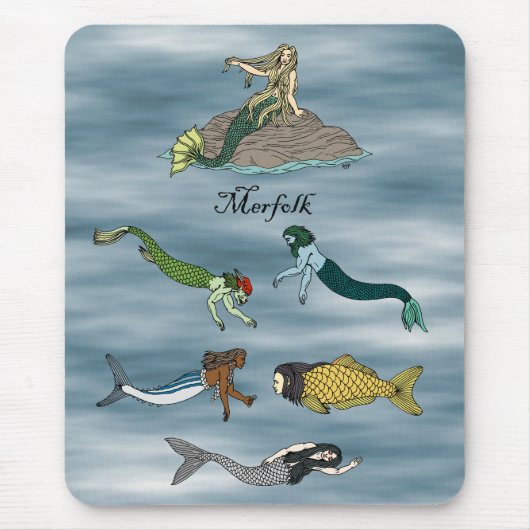 Meervolk Mousepad (Vorne)