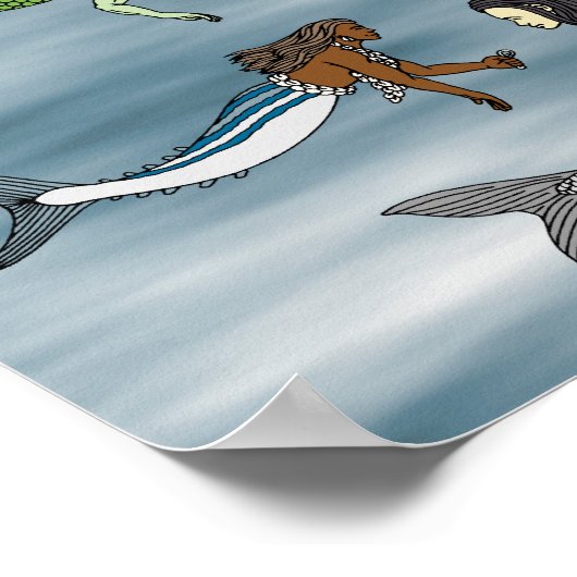 Meervolk Poster (Ecke)