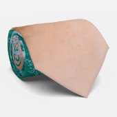 Meerwasser am Meer Sand tropischen Sommer Krawatte (Gerollt)