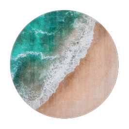 Meerwasser am Meer Sand tropischen Sommer Schneidebrett