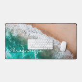 Meerwasser am Meer Sand tropischen Sommer Schreibtischunterlage (Tastatur & Maus)