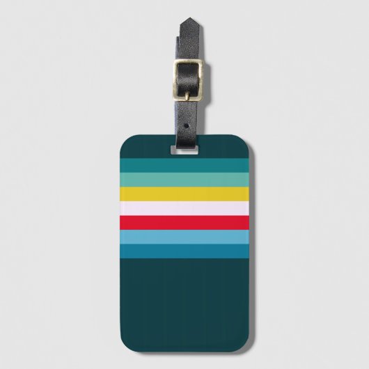 Meerwasser Gepäckanhänger (Vorderseite Vertikal)