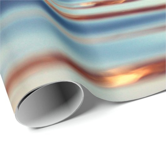 Meerwasser Geschenkpapier (Rolleneckpunkt)