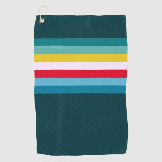 Meerwasser Golfhandtuch (Vorderseite)