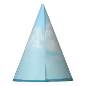 Meerwasser, klarer blauer Himmel. Partyhütchen (Rückseite)
