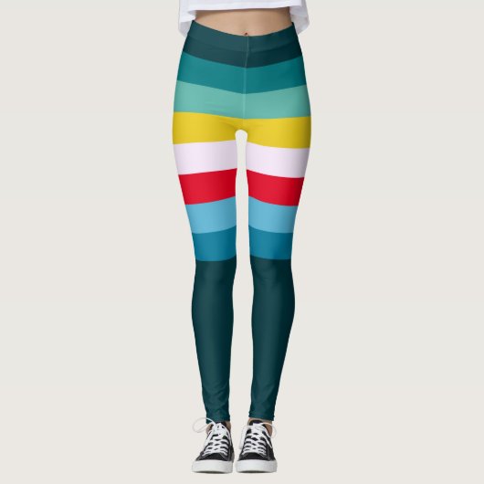 Meerwasser Leggings (Vorderseite)
