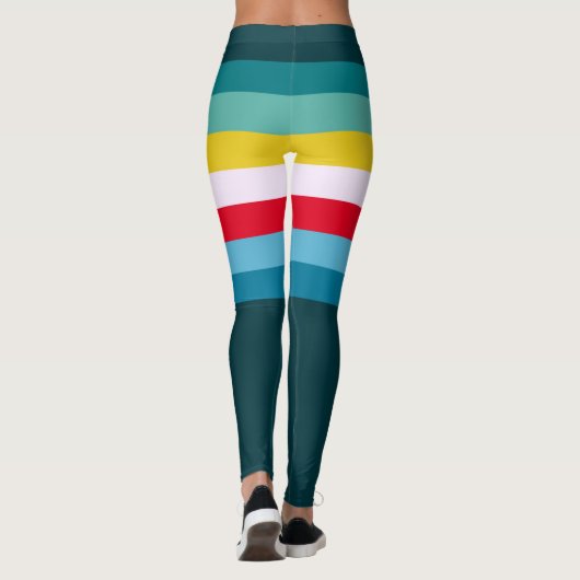 Meerwasser Leggings (Rückseite)