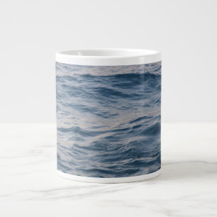 Meerwasser Nahaufnahme Jumbo-Tasse
