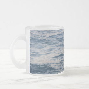 Meerwasser Nahaufnahme Mattglastasse