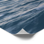 Meerwasser Nahaufnahme Poster (Ecke)