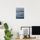 Meerwasser Nahaufnahme Poster (Heimbüro)