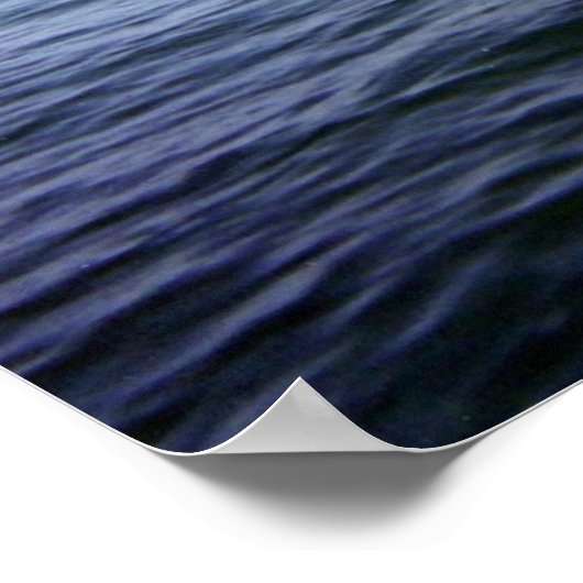 Meerwasser Poster (Ecke)