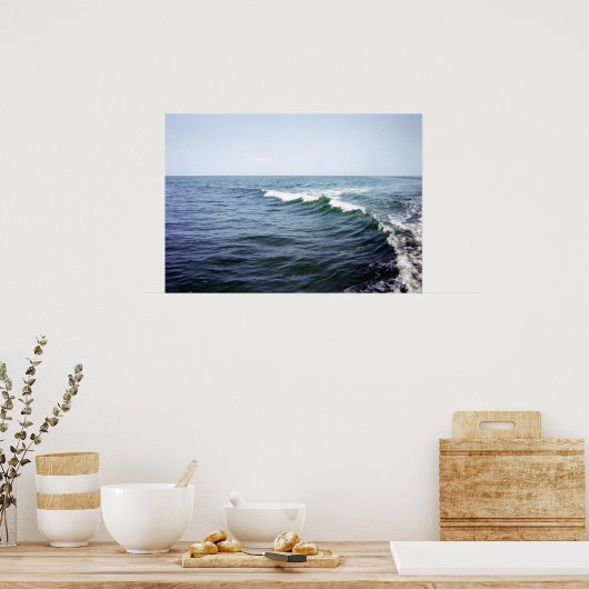 Meerwasser Poster (Küche)