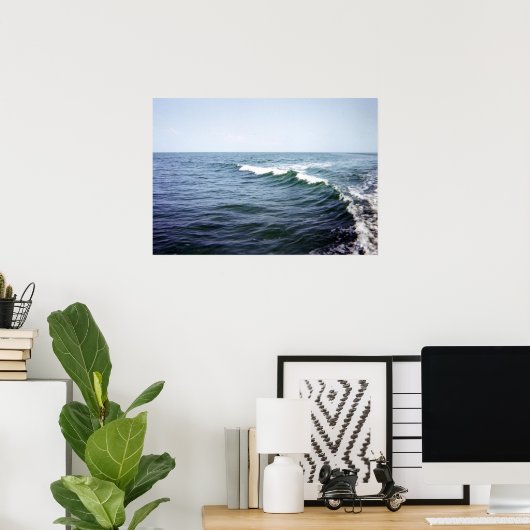 Meerwasser Poster (Heimbüro)