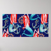 Meerwasser Poster (Vorne)