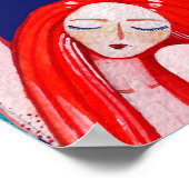 Meerwasser Poster (Ecke)