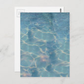 Meerwasser Postkarte (Vorne/Hinten)