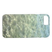 Meerwasser-Strand personalisiert Case-Mate iPhone Hülle (Rückseite (Horizontal))