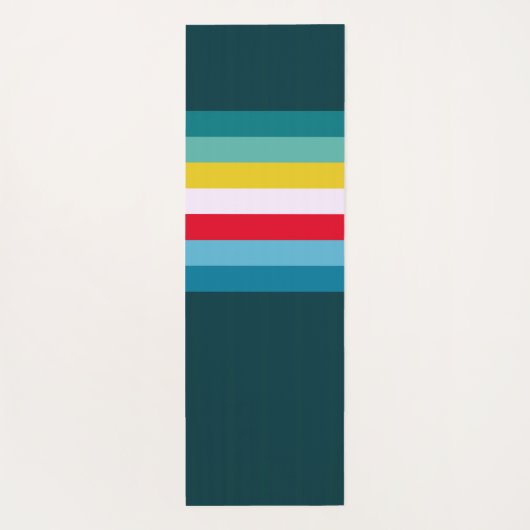 Meerwasser Yogamatte (Rückseite)