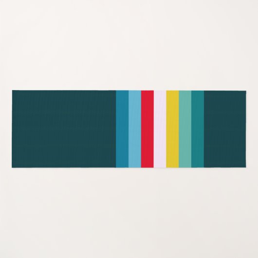 Meerwasser Yogamatte (Vorderseite (Horizontal))