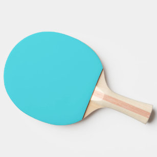 Meerwasserblau in fester Farbe Tischtennis Schläger