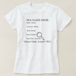 Meerwasserglas Snob (Grün? Meh. Kobalt? JA.) T-Shirt