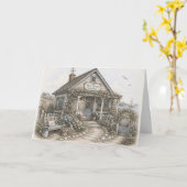 Meerwasserglashaus Karte (Gelbe Blume)