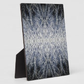 Meerwassermuster Fotoplatte (Seite)