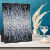 Meerwassermuster Fotoplatte (Seite)