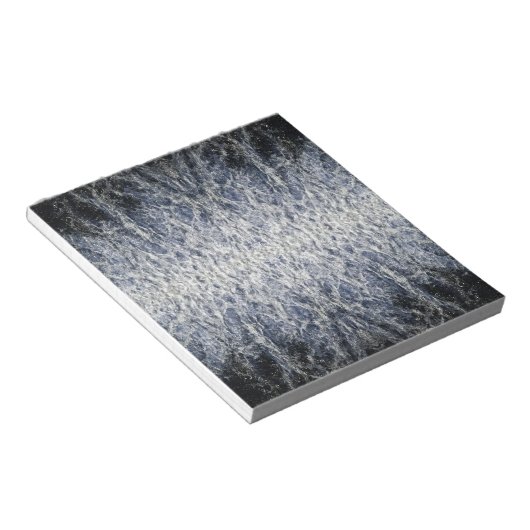 Meerwassermuster Notizblock (angewinkelt)