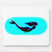 Meerwasserschwimmen Mousepad (Vorne)