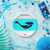 Meerwasserschwimmen Pappteller (Party)