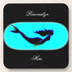 Meerwasserschwimmen Untersetzer