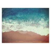 Meerwasserstrand und Sommerküste Tischdecke (Vorderseite (Horizontal))