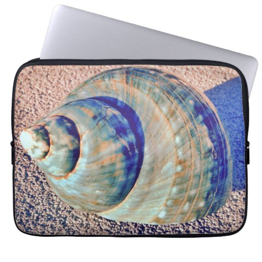 MeerWelk Seashell Laptopschutzhülle (Vorderseite)